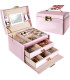 Сатенена кутия за бижута BEAUTYLUSHH Розова | jumbo-catalog.bg