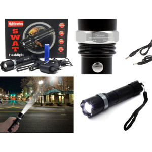 LED Фенер с акумулаторна батерия - SWAT Flashlight