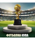 Футболна купа Топка със Звезди 20 см | jumbo-catalog.bg