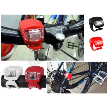 Силиконови LED светлини за колело