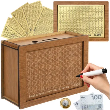 Касичка за пари в Евро - цел 10000 | jumbo-catalog.bg