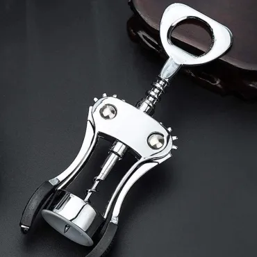 Метален тирбушон с лостов механизъм и отварачка
