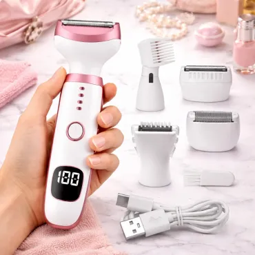 Дамски епилатор за тяло и тример 5в1| USB зареждане | jumbo-catalog.bg