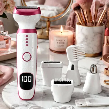 Дамски епилатор за тяло и тример 5в1| USB зареждане | jumbo-catalog.bg