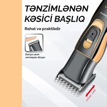 3в1 машинка за подстригване Geemy GM 595 от jumbo-catalog.bg