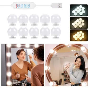 LED Лампи за огледало за грим - USB | jumbo-catalog.bg
