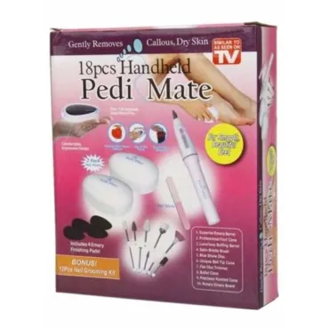 Комплект за маникюр и педикюр Pedi Mate