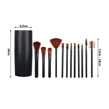 Четки за равномерно нанасяне на грим - 12 броя | jumbo-catalog.bg