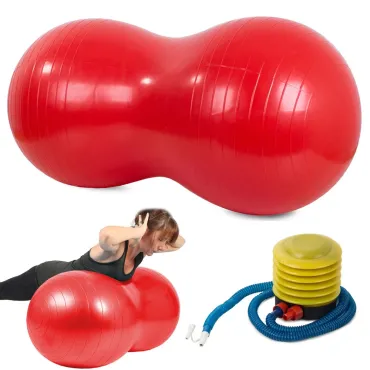 Двойна рехабилитационна топка - 40х80 см + Помпа | jumbo-catalog.bg