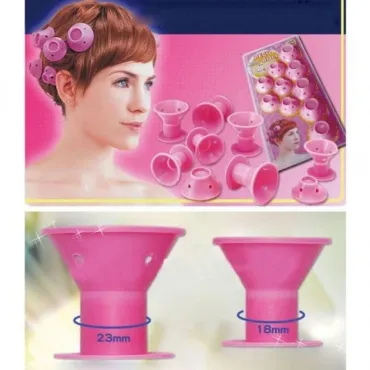 СИЛИКОНОВИ РОЛКИ ЗА КОСА PECO ROLL