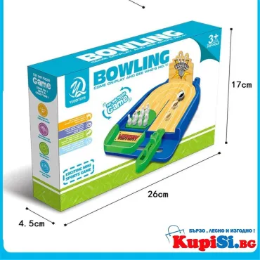 Мини боулинг настолна игра от jumbo-catalog.bg
