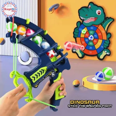 Детска игра с лепящи топчета – динозавър мишена | jumbo-catalog.bg
