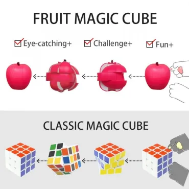 Рубик Куб ябълка - Apple speed cube
