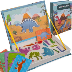Магнитна книжка - Динозаври | jumbo-catalog.bg