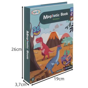 Магнитна книжка - Динозаври | jumbo-catalog.bg
