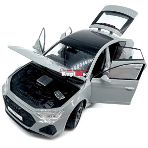 Метална количка Audi A8, 1:24, Звук и светлини