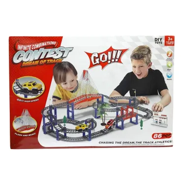 Детски писти с коли - 52 части | jumbo-catalog.bg