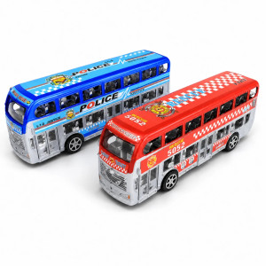 Детски полицейски автобус – пластмасова играчка | jumbo-catalog.bg