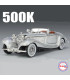 Ретро метална кола Mercedes 500K