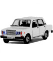 Метална кола Лада, 1: 24 , Бяла