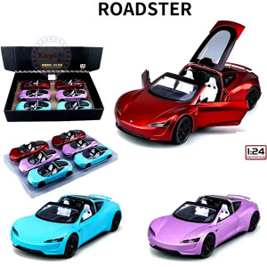 Метален модел Tesla Roadster - Мащаб 1:24