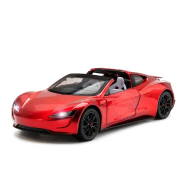 Метален модел Tesla Roadster - Мащаб 1:24