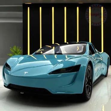 Метален модел Tesla Roadster - Мащаб 1:24