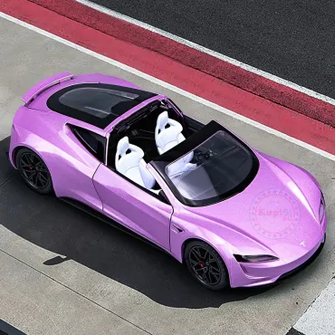 Метален модел Tesla Roadster - Мащаб 1:24