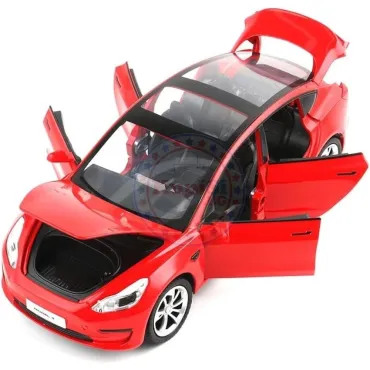 Метална количка - Tesla Model 3 – Мащаб 1:24