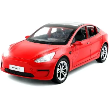 Метална количка - Tesla Model 3 – Мащаб 1:24