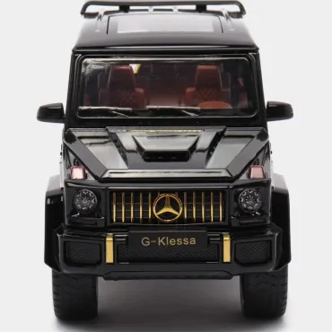 Метална кола Mercedes G-Class 1:24, Черна