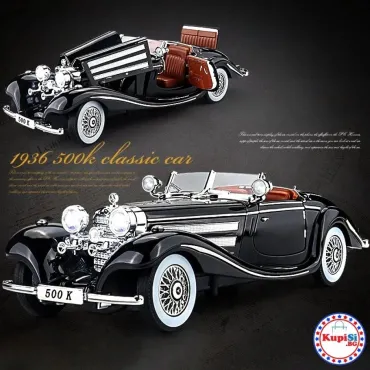 Метална кола Mercedes 500K: Възродената класика