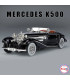 Метална кола Mercedes 500K: Възродената класика