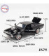 Колекционерска кола Dodge Charger 1970 Метална