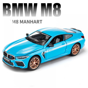 Изискана метална количка BMW M8