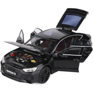 Метална , светеща кола AUDI RS7 , Отварящи врати и капаци