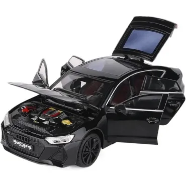 Метална , светеща кола AUDI RS7 , Отварящи врати и капаци