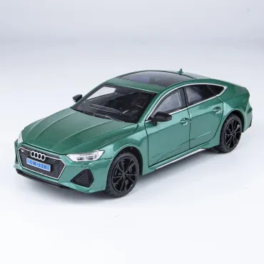 Метална , светеща кола AUDI RS7 , Отварящи врати и капаци