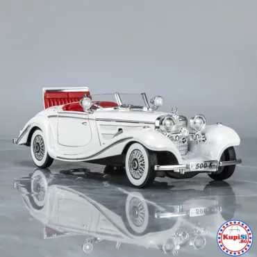 Ретро Колекционерска Метална кола Mercedes 500K