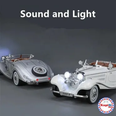Ретро Колекционерска Метална кола Mercedes 500K