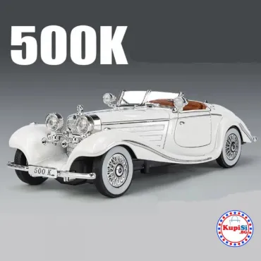 Ретро Колекционерска Метална кола Mercedes 500K