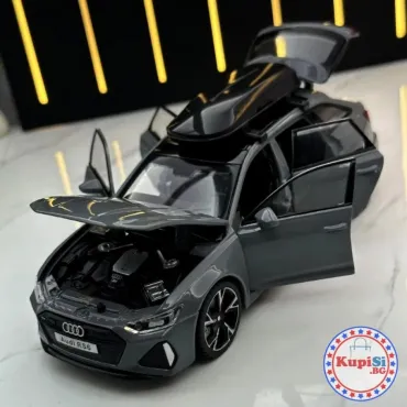 Метален автомобил Audi RS6