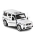Метална кола Мерцедес,G-CLASS, Отварящи се врати,1:24, Бяла