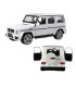 Метална кола Мерцедес,G-CLASS, Отварящи се врати,1:24, Бяла