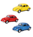 Метална кола Volkswagen Beetle, Отварящи се врати, 1:32