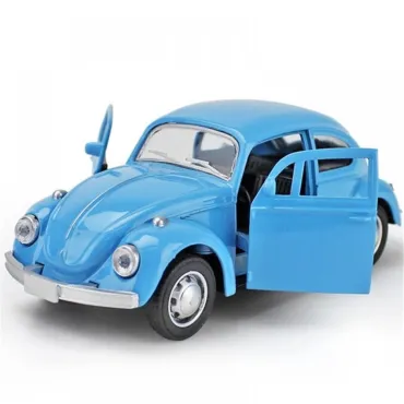 Метална кола Volkswagen Beetle, Отварящи се врати, 1:32 от jumbo-catalog.bg