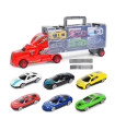 Метална играчка, Автовоз със 6 броя колички
