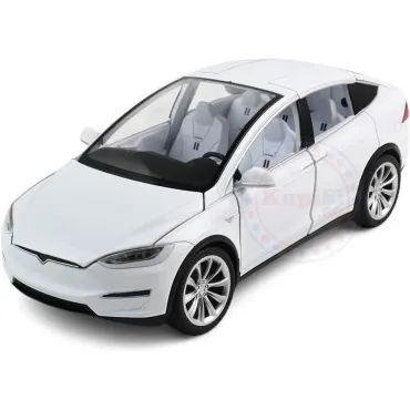 Метална количка - Tesla Model X – Мащаб 1:24