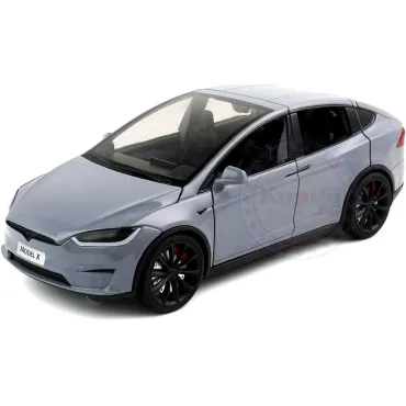 Метална количка - Tesla Model X – Мащаб 1:24