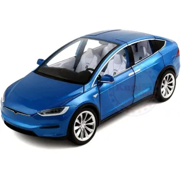 Метална количка - Tesla Model X – Мащаб 1:24